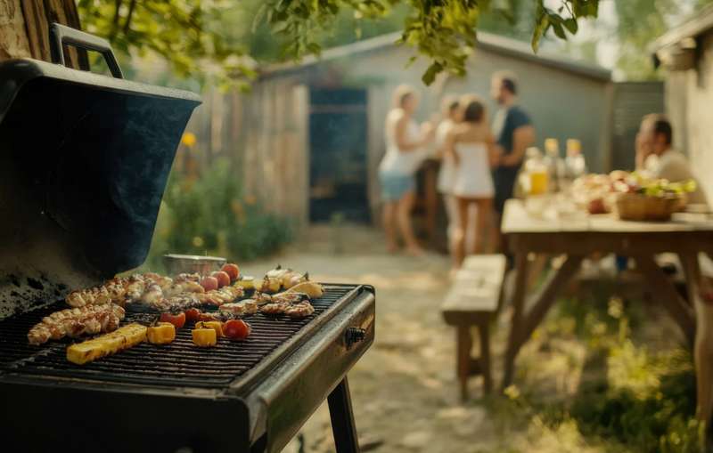 Vrtni roštilj odličan je dodatak vašem vrtu